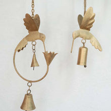 Load image into Gallery viewer, hummingbird lily wind chime