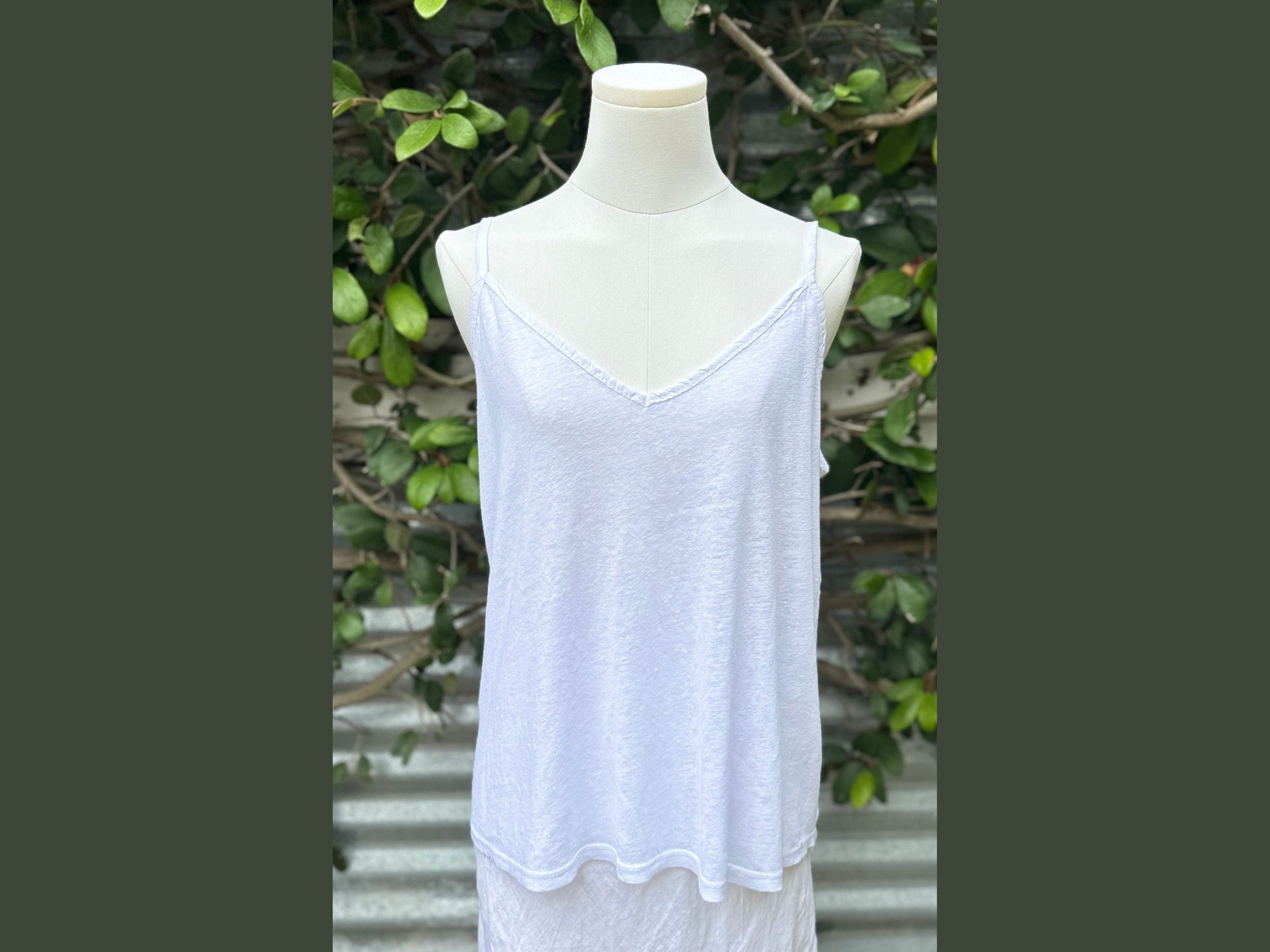 linen cotton camisole (one size)