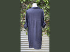 short linen collared tunic dress (one size)