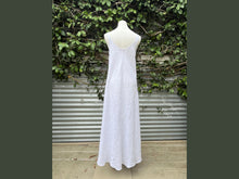 Load image into Gallery viewer, sleeveless long linen strappy dress (one size)