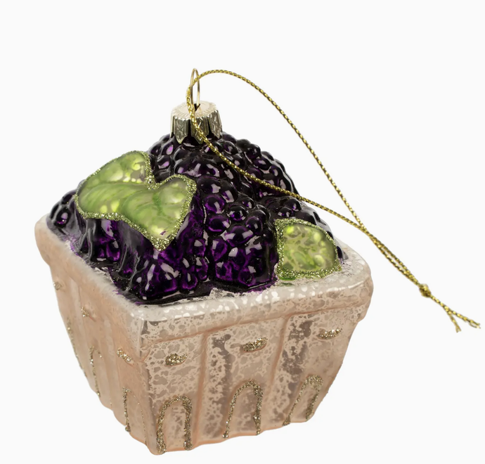 berry basket ornament