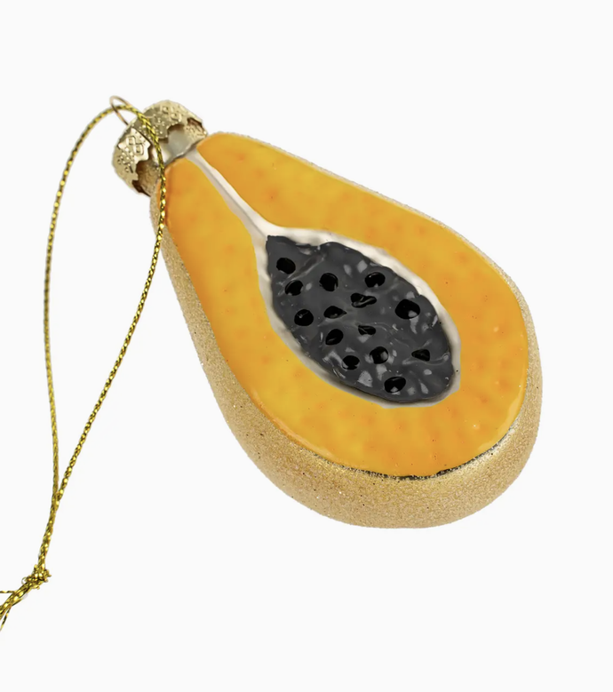 papaya ornament