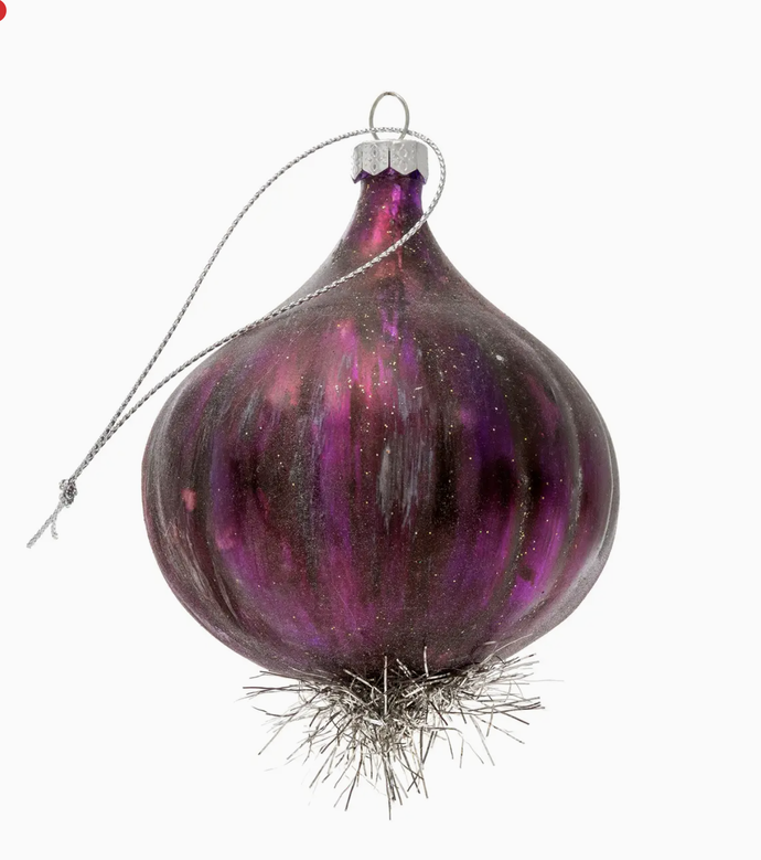 red onion ornament