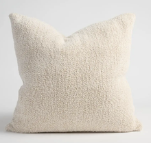 Load image into Gallery viewer, sand boucle pillow 20&quot;