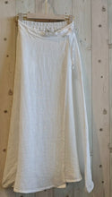 Load image into Gallery viewer, linen wrap skirt (one size)