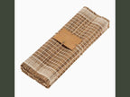 woven coconut table linens