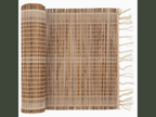 woven coconut table linens