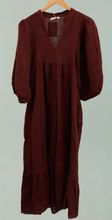 Load image into Gallery viewer, dolma sleeve long linen dress (one size)