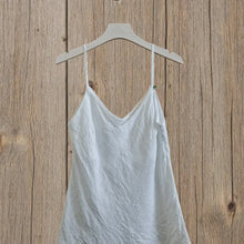 Load image into Gallery viewer, strappy linen tank