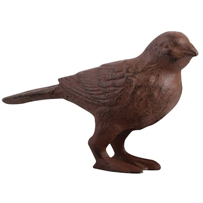 standing bird cast iron