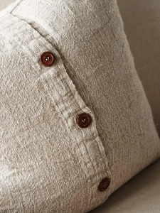 mayla linen/cotton pillow